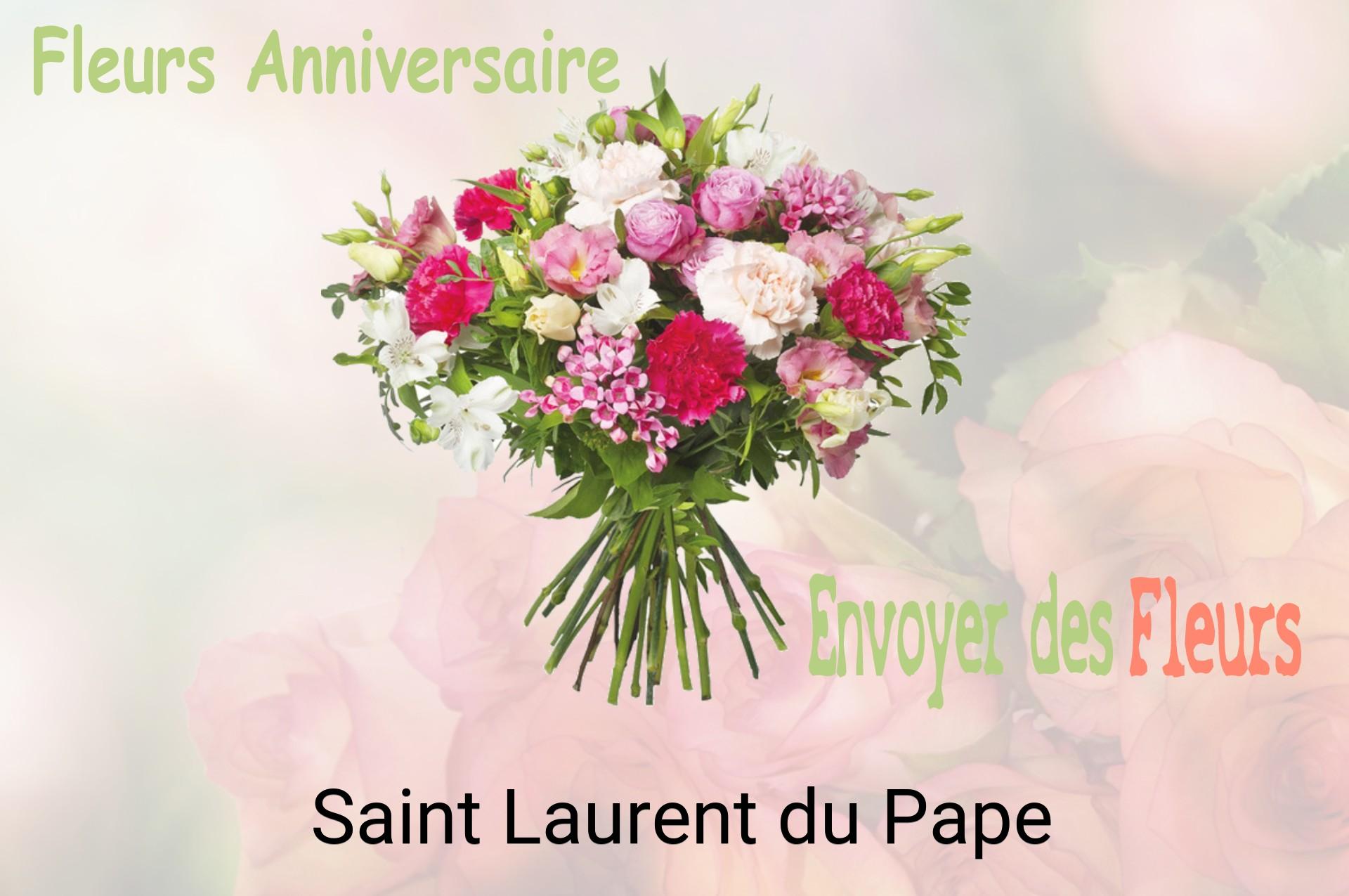 Bouquet de fleurs d’anniversaire livré à Saint-Laurent-du-Pape