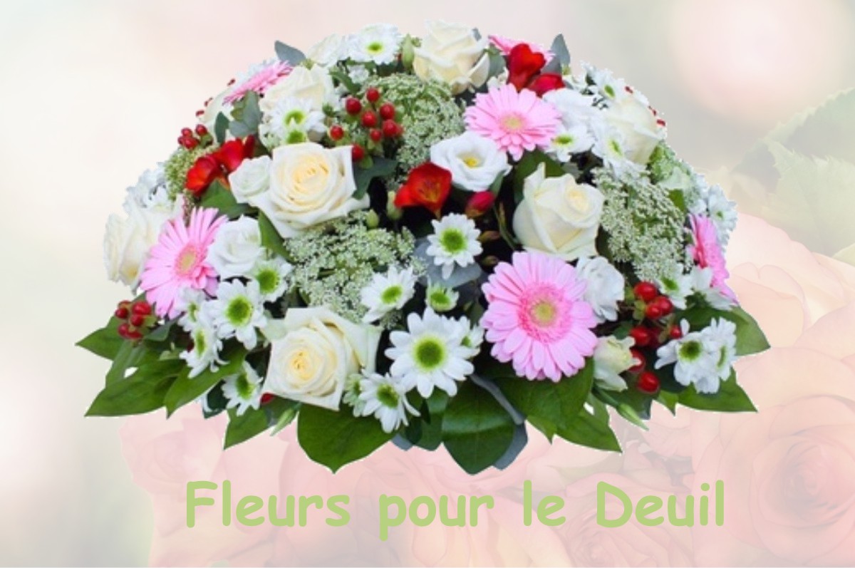 fleurs deuil SAINT-LAURENT-DU-PAPE